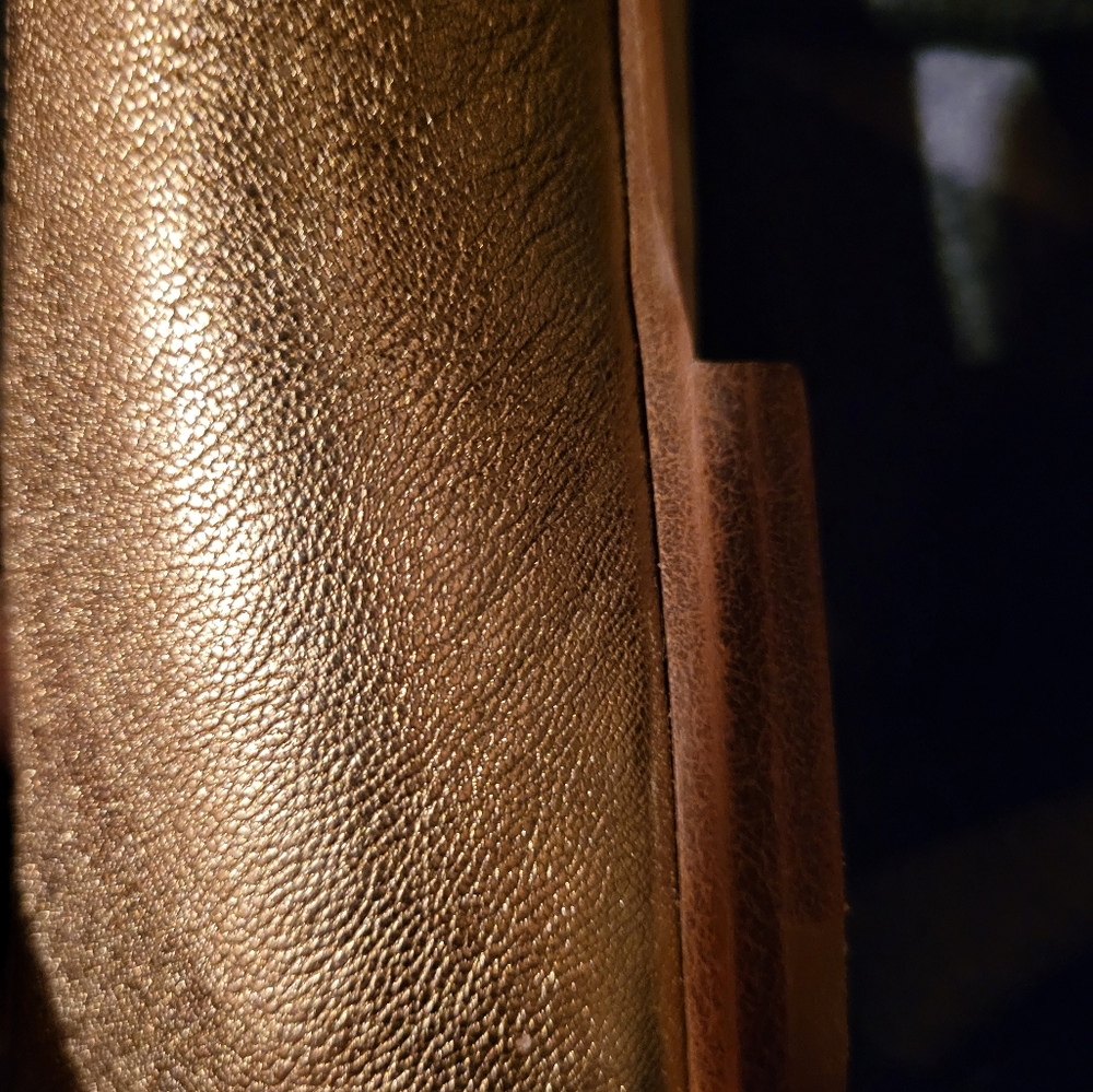 Rose metallic Coco Chanelle loafers. Size 37 - Picture 15 of 16